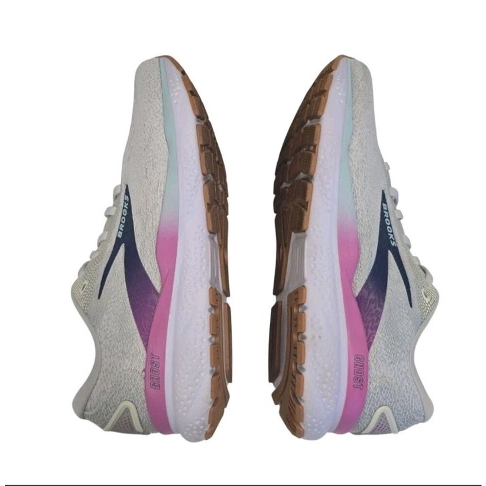 Brooks Ghost 16 Women's Running Shoes Size 9 Wide D Grey Athletic 1204071D175 - Picture 3 of 11